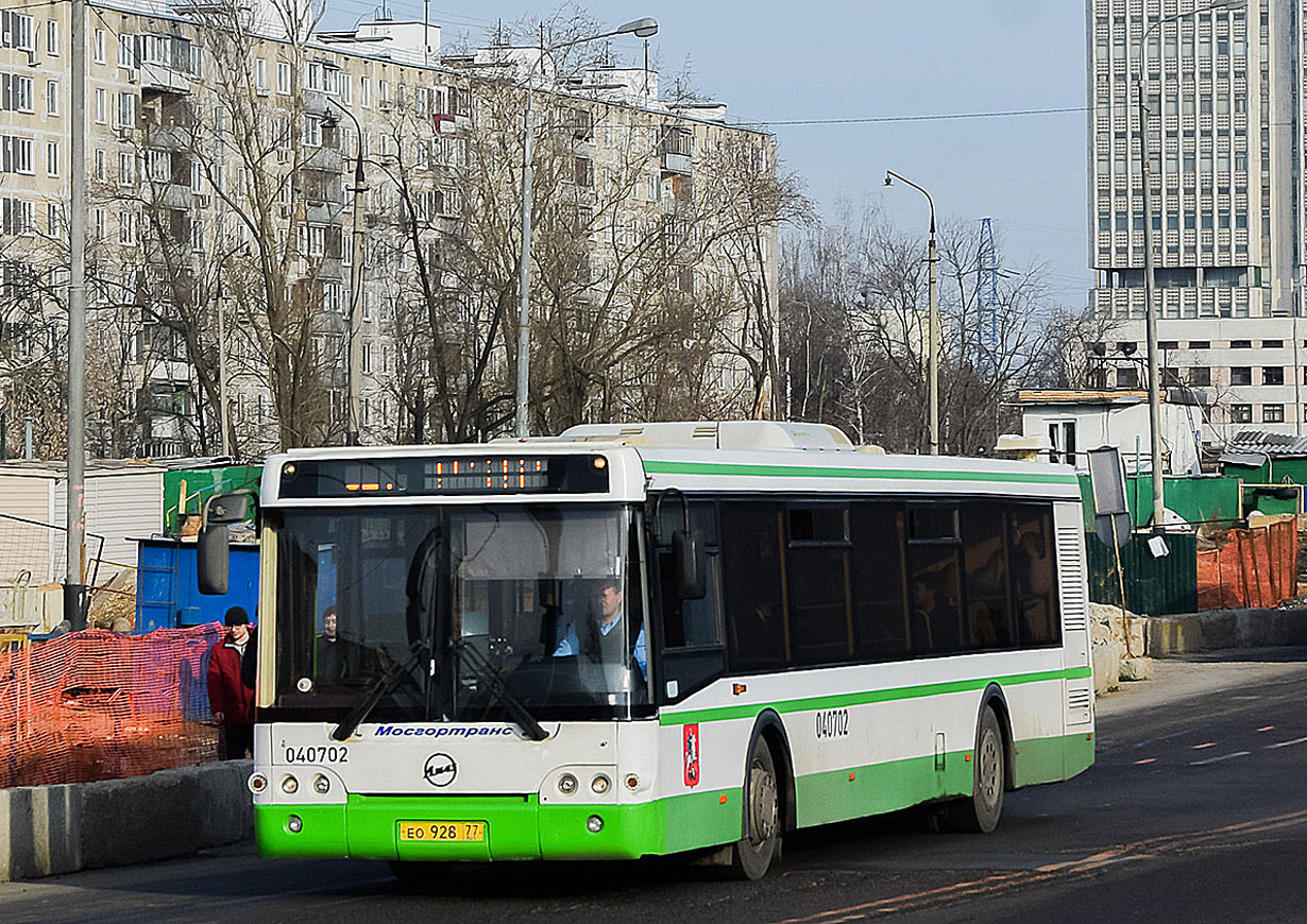 Москва, ЛиАЗ-5292.21 № 040702