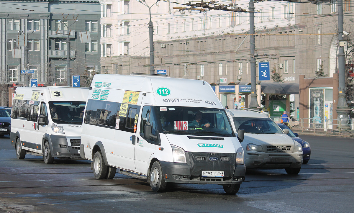 Челябинская область, Нижегородец-222709  (Ford Transit) № У 191 СТ 174