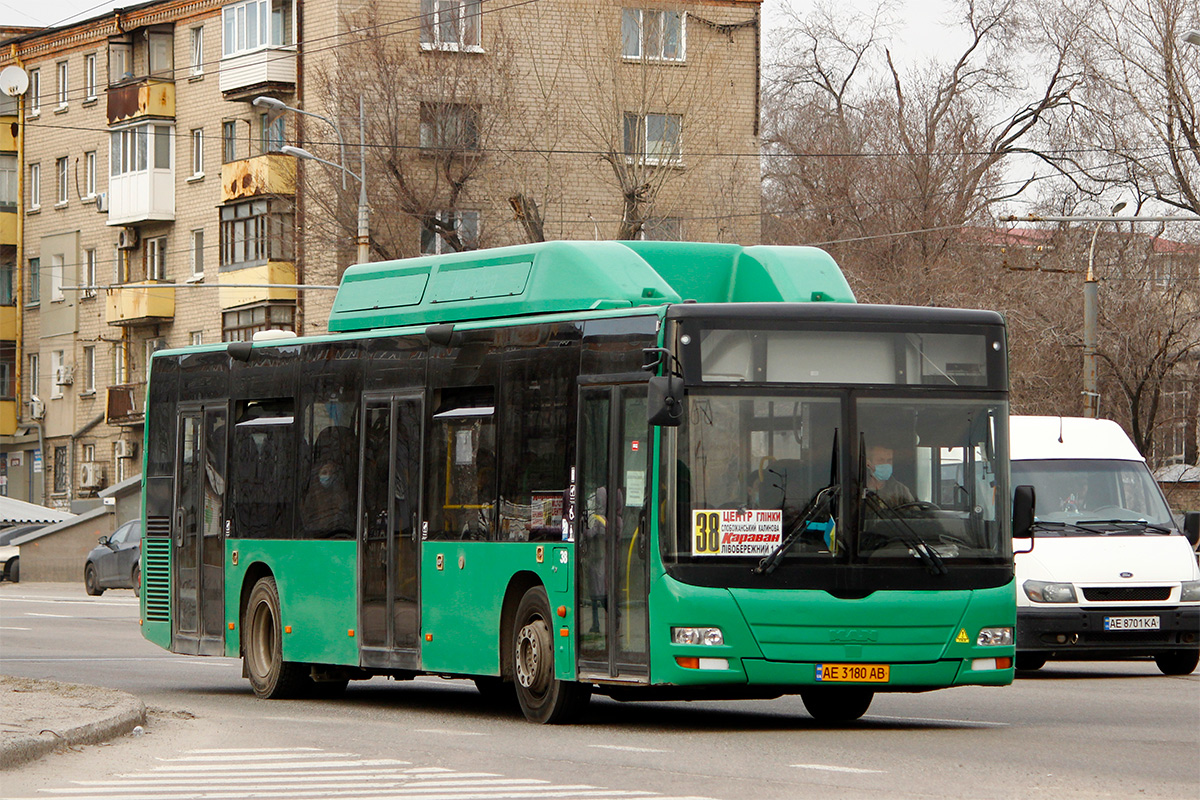 Днепропетровская область, MAN A21 Lion's City NL313 CNG № 38