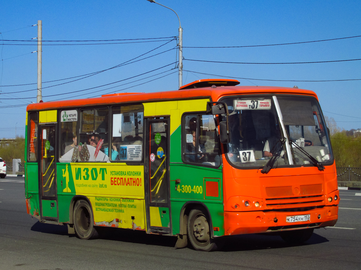 Нижегородская область, ПАЗ-320402-05 № К 754 УН 152