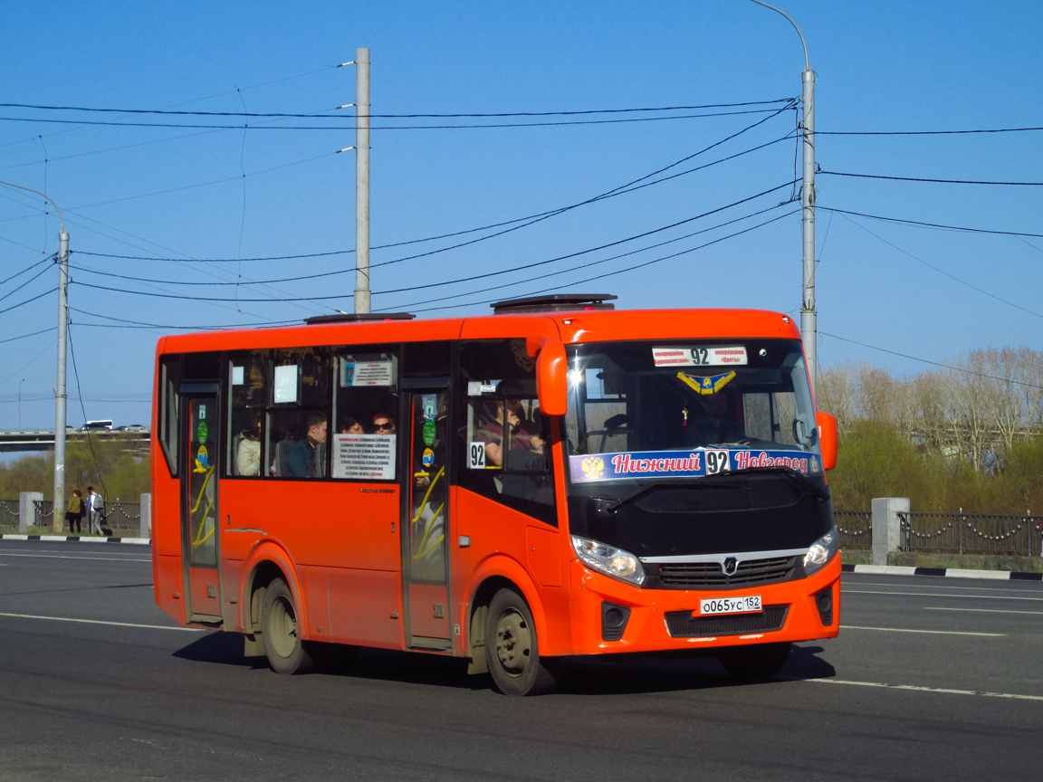 Нижегородская область, ПАЗ-320405-04 "Vector Next" № О 065 УС 152