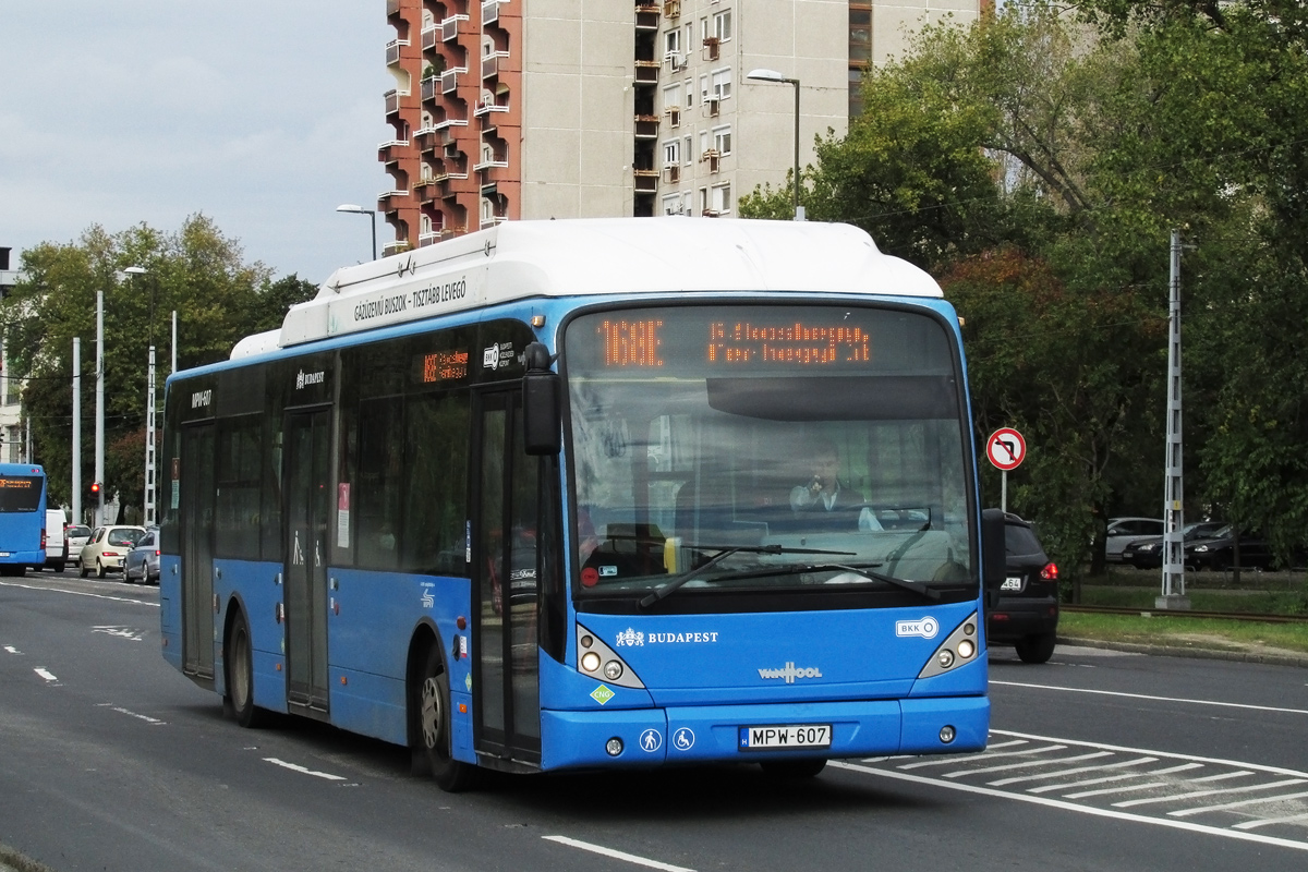 Венгрыя, Van Hool New A330 CNG № MPW-607