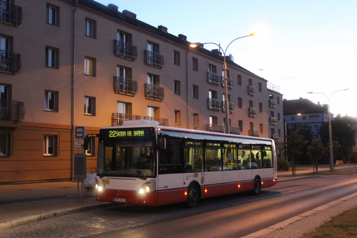 Tschechien, Irisbus Citelis 12M Nr. 521