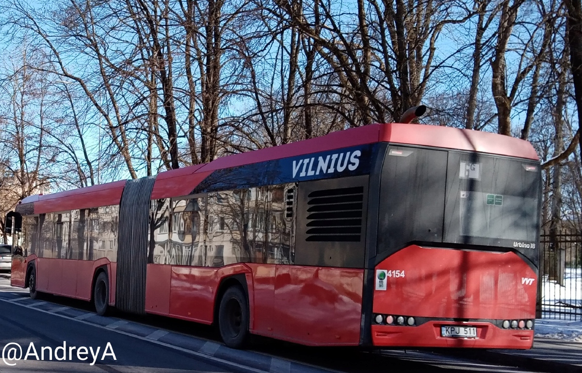 Литва, Solaris Urbino IV 18 № 4154