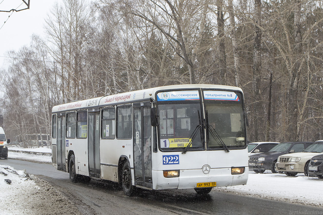 Омская область, Mercedes-Benz O345 № 922