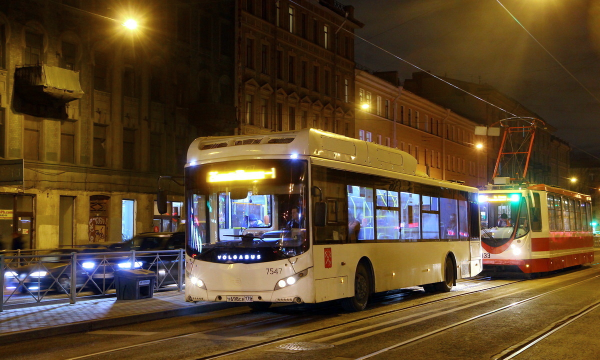 Санкт-Петербург, Volgabus-5270.G2 (CNG) № 7547