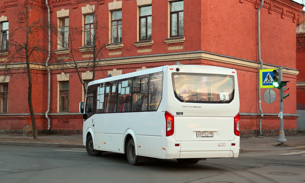 Санкт-Петербург, ПАЗ-320435-04 "Vector Next" № 10018