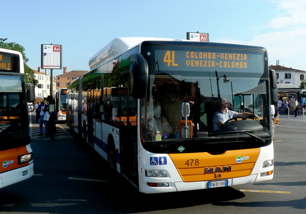 Италия, MAN A23 Lion's City G NG313 CNG № 478