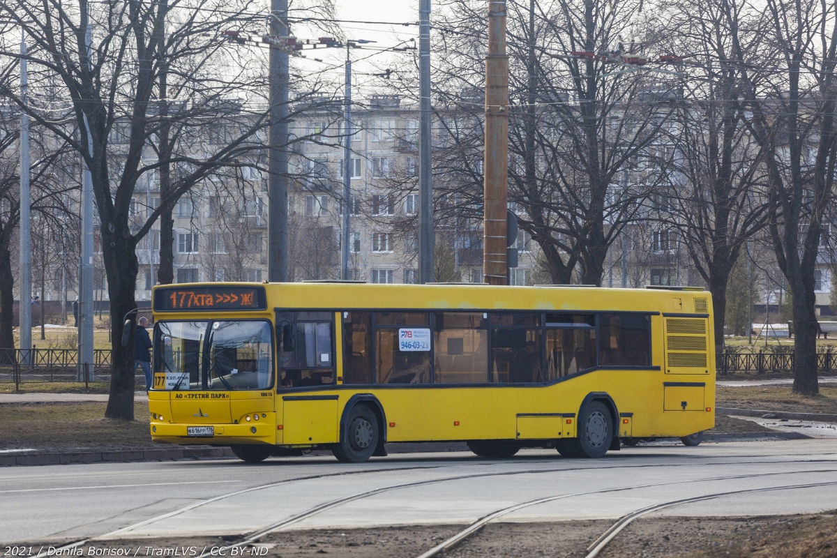 Санкт-Петербург, МАЗ-103.485 № В 616 РР 178