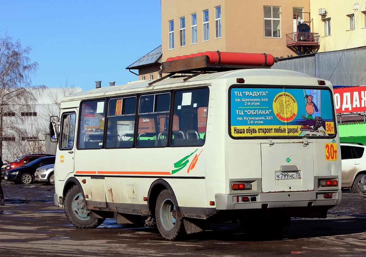 Кемеровская область - Кузбасс, ПАЗ-32054 № 383