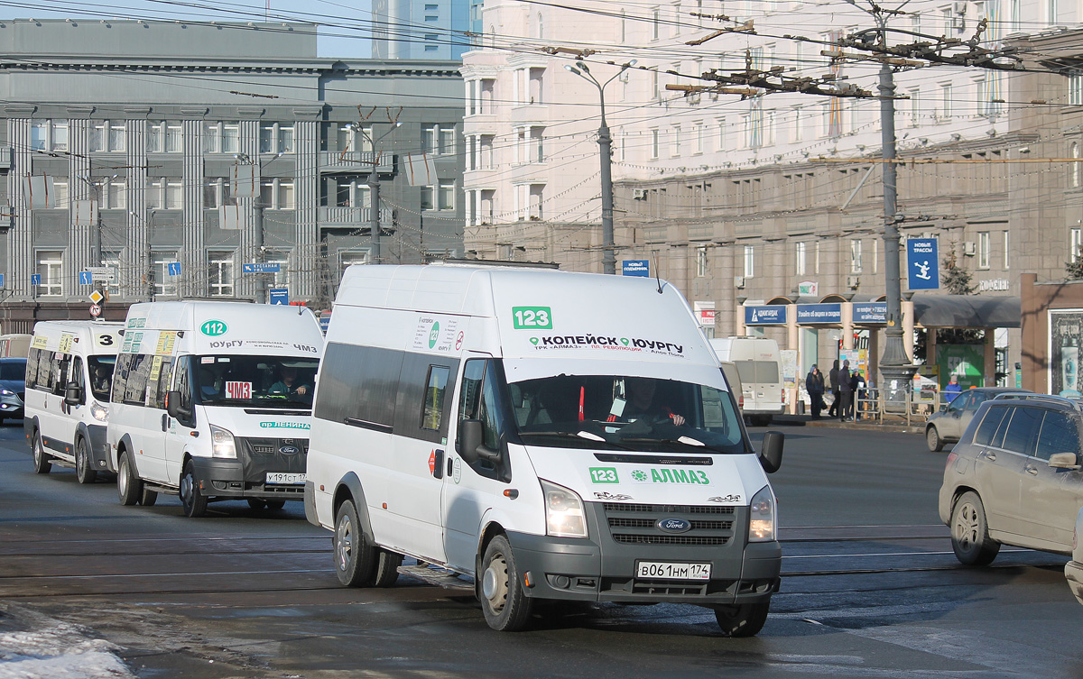 Челябинская область, Нижегородец-222702 (Ford Transit) № В 061 НМ 174