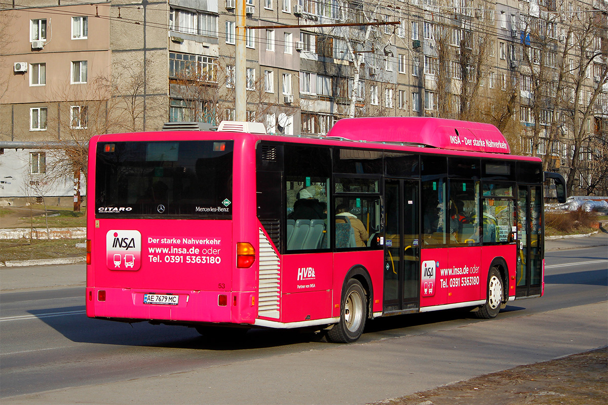 Днепропетровская область, Mercedes-Benz O530 Citaro CNG № AE 7679 MC