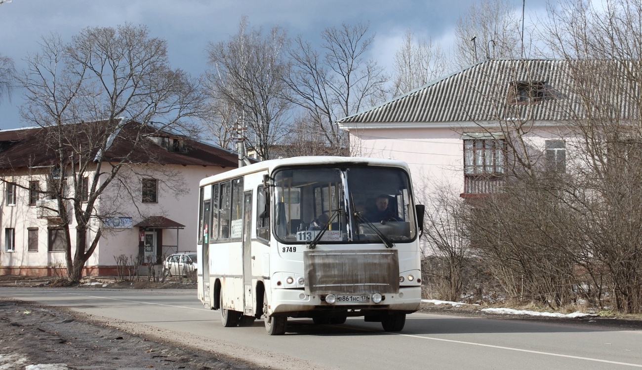 Ленинградская область, ПАЗ-320402-05 № 8749