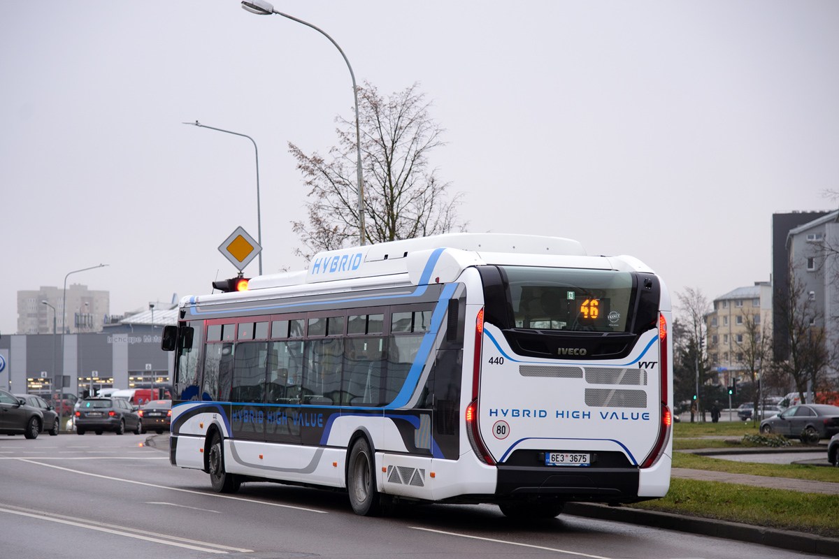 Литва, IVECO Urbanway 12M Hybrid № 440