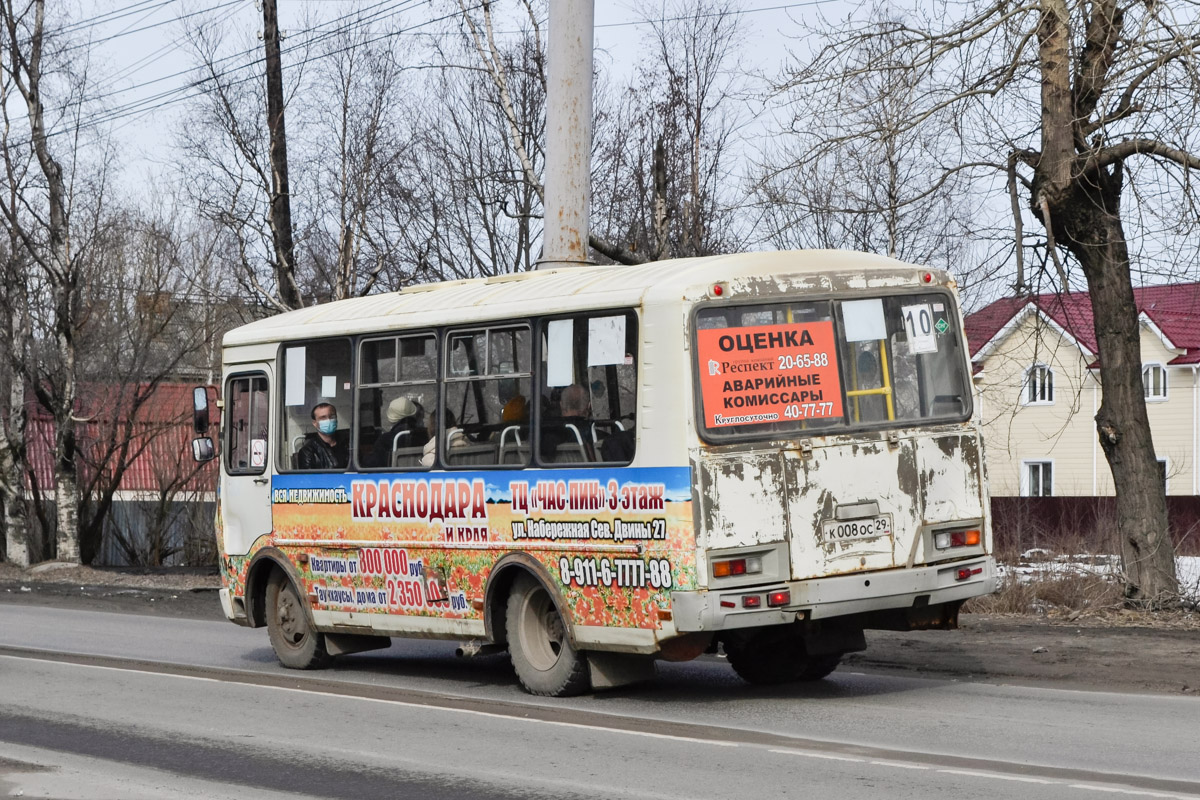 Архангельская область, ПАЗ-32054 № 4104