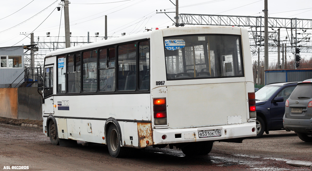 Ленинградская область, ПАЗ-320412-05 № 8967