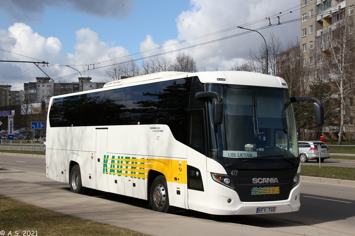 Литва, Scania Touring HD № 477