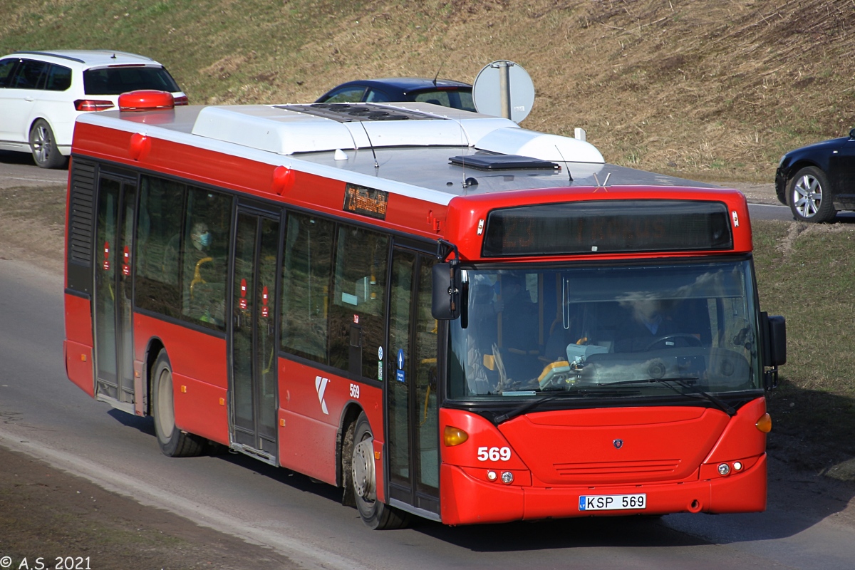 Литва, Scania OmniCity II № 569