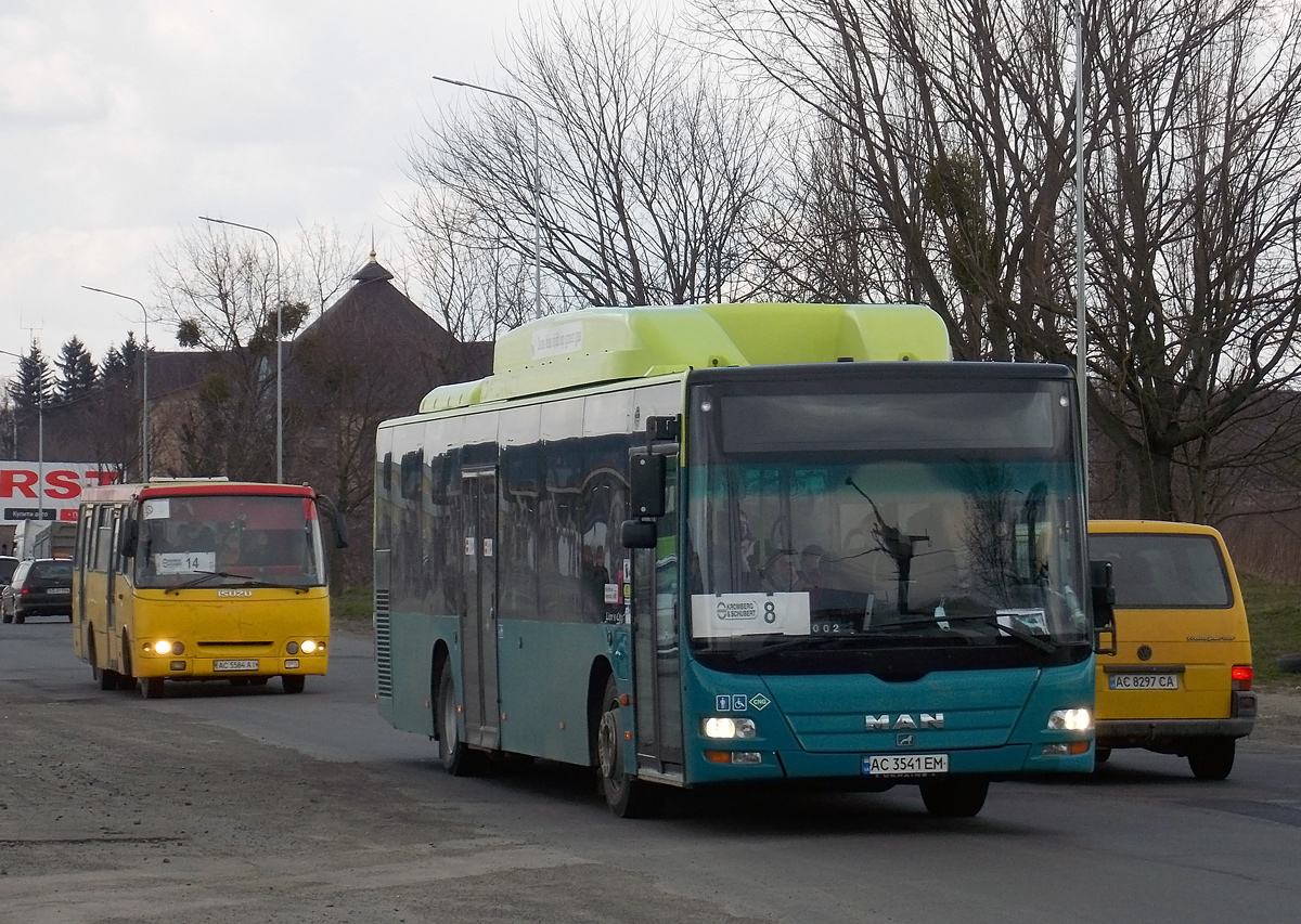 Волынская область, MAN A21 Lion's City NL243 CNG № AC 3541 EM