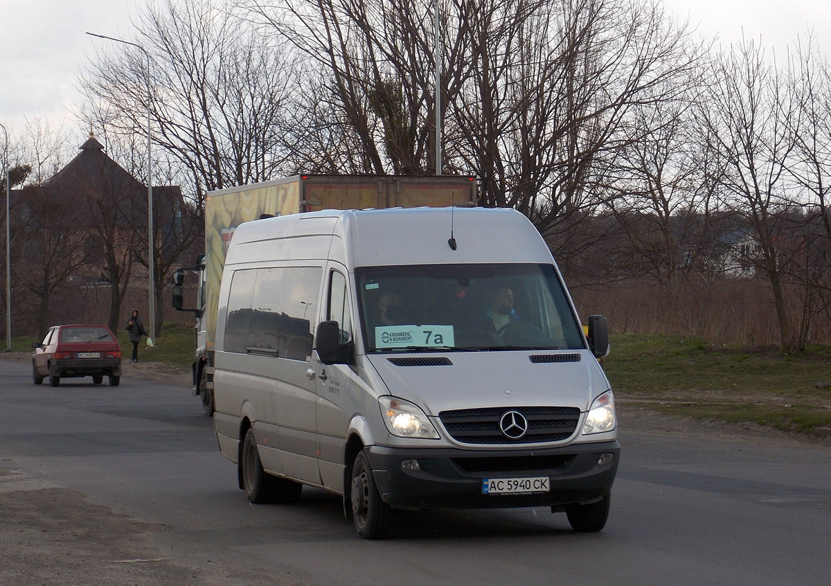 Волынская область, Mercedes-Benz Sprinter W906 516CDI № AC 5940 CK