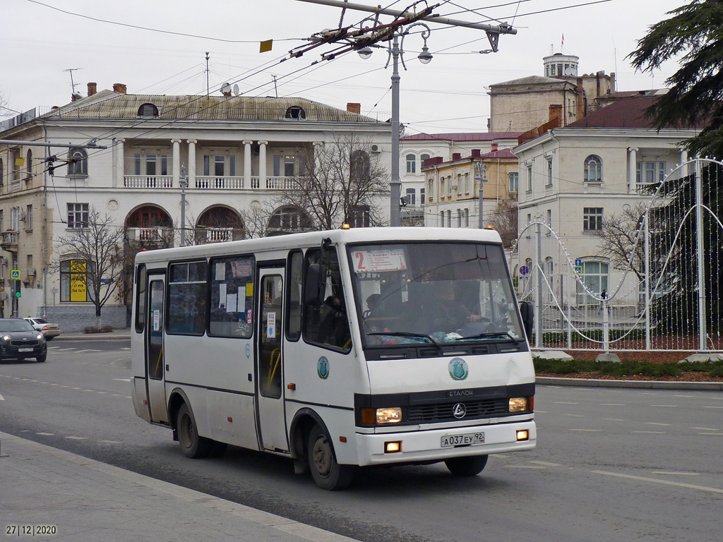 Севастополь, БАЗ-А079.14 "Подснежник" № А 037 ЕУ 92