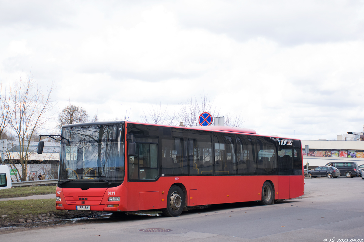 Литва, MAN A21 Lion's City NL273 № 3031