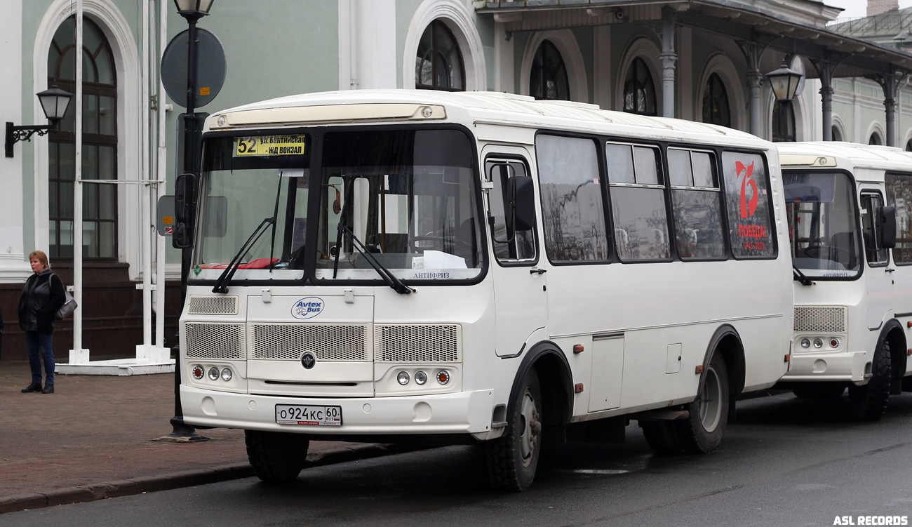 Псковская область, ПАЗ-32053 № О 924 КС 60