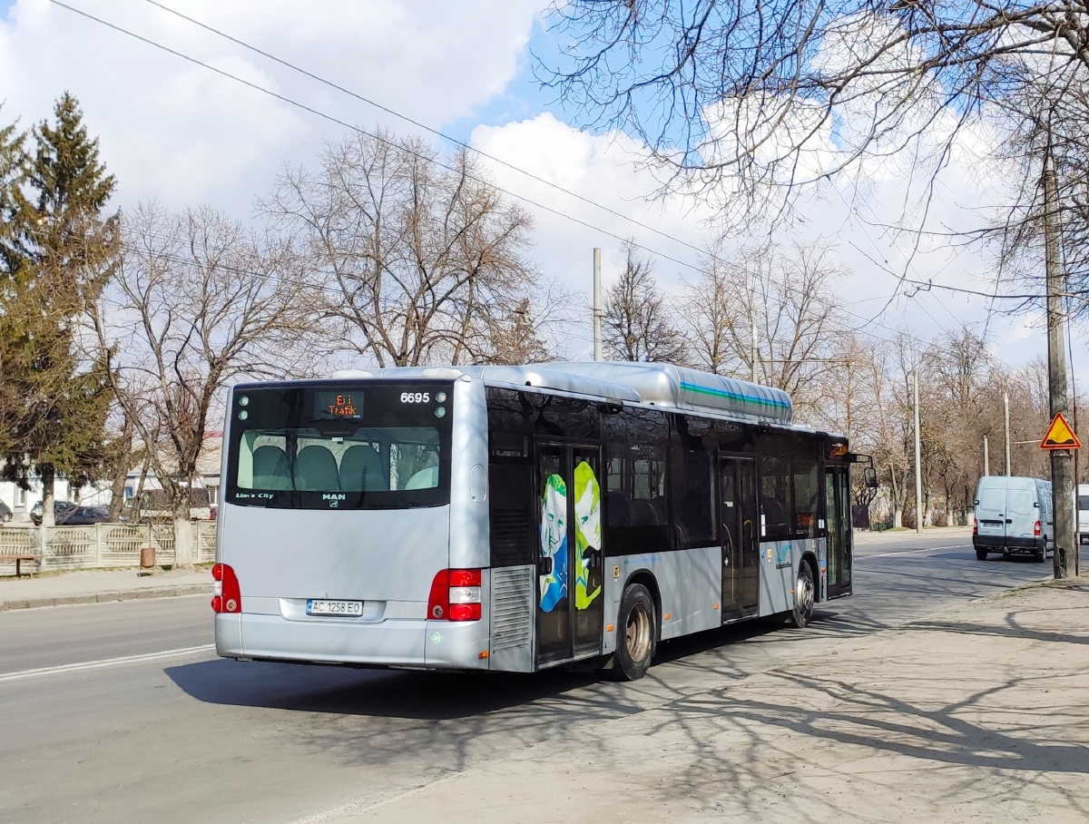 Волынская область, MAN A21 Lion's City NL313 CNG № 04