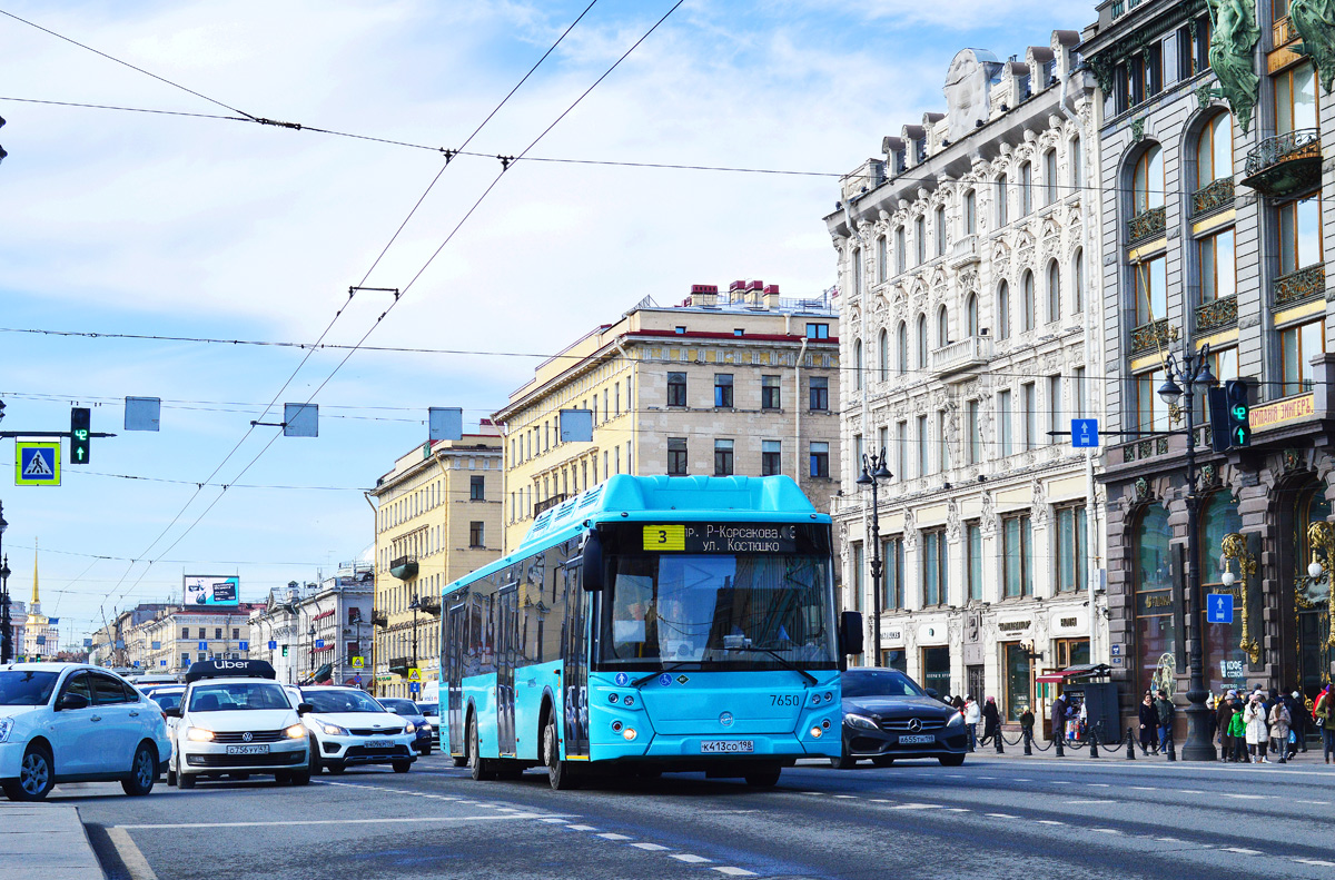 Saint Petersburg, LiAZ-5292.67 (CNG) # 7650