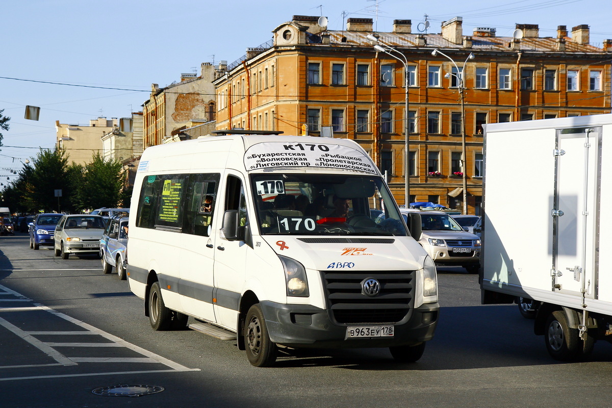 Petrohrad, Luidor-22370C (Volkswagen Crafter) č. 2673