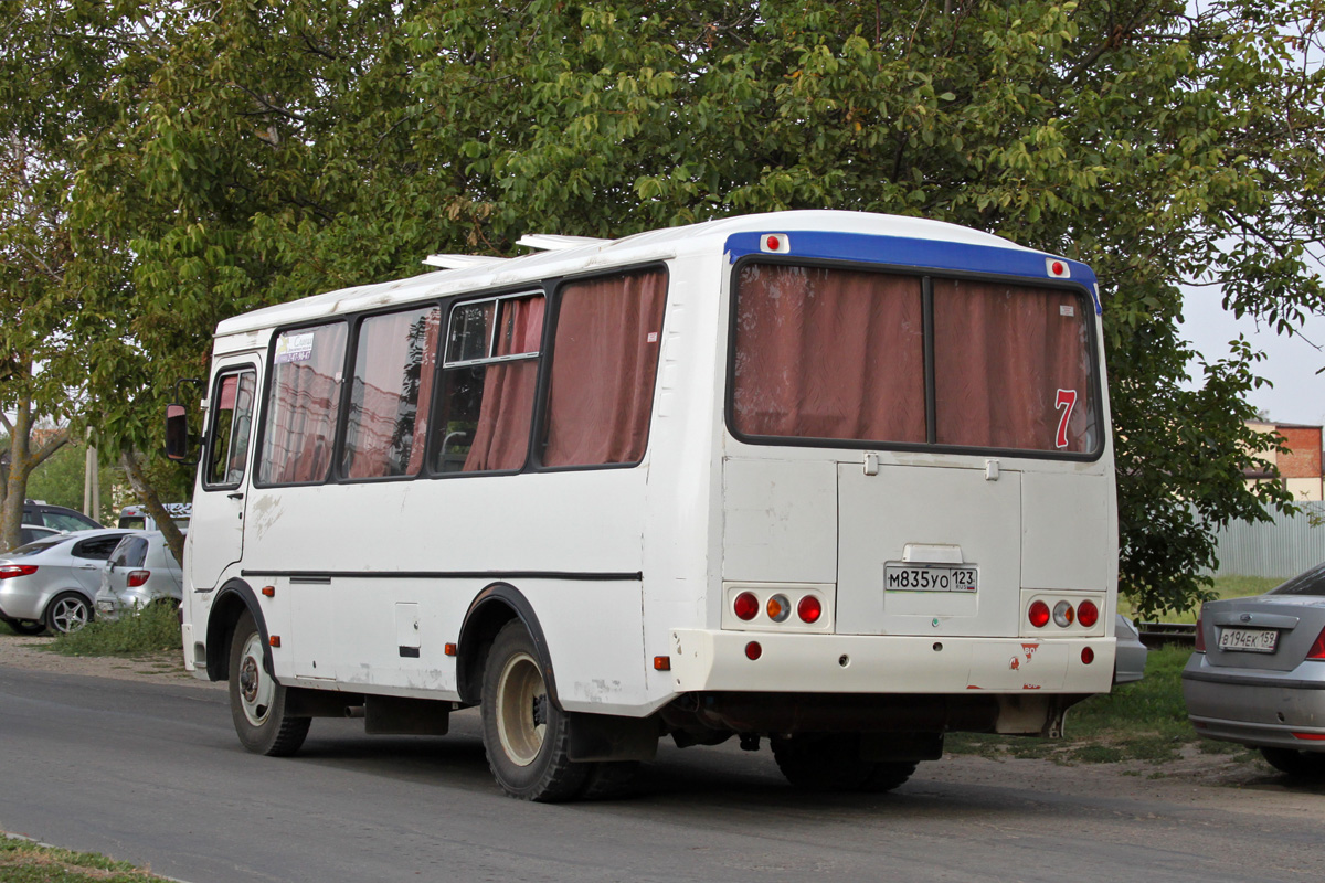 Краснодарский край, ПАЗ-32054 № М 835 УО 123
