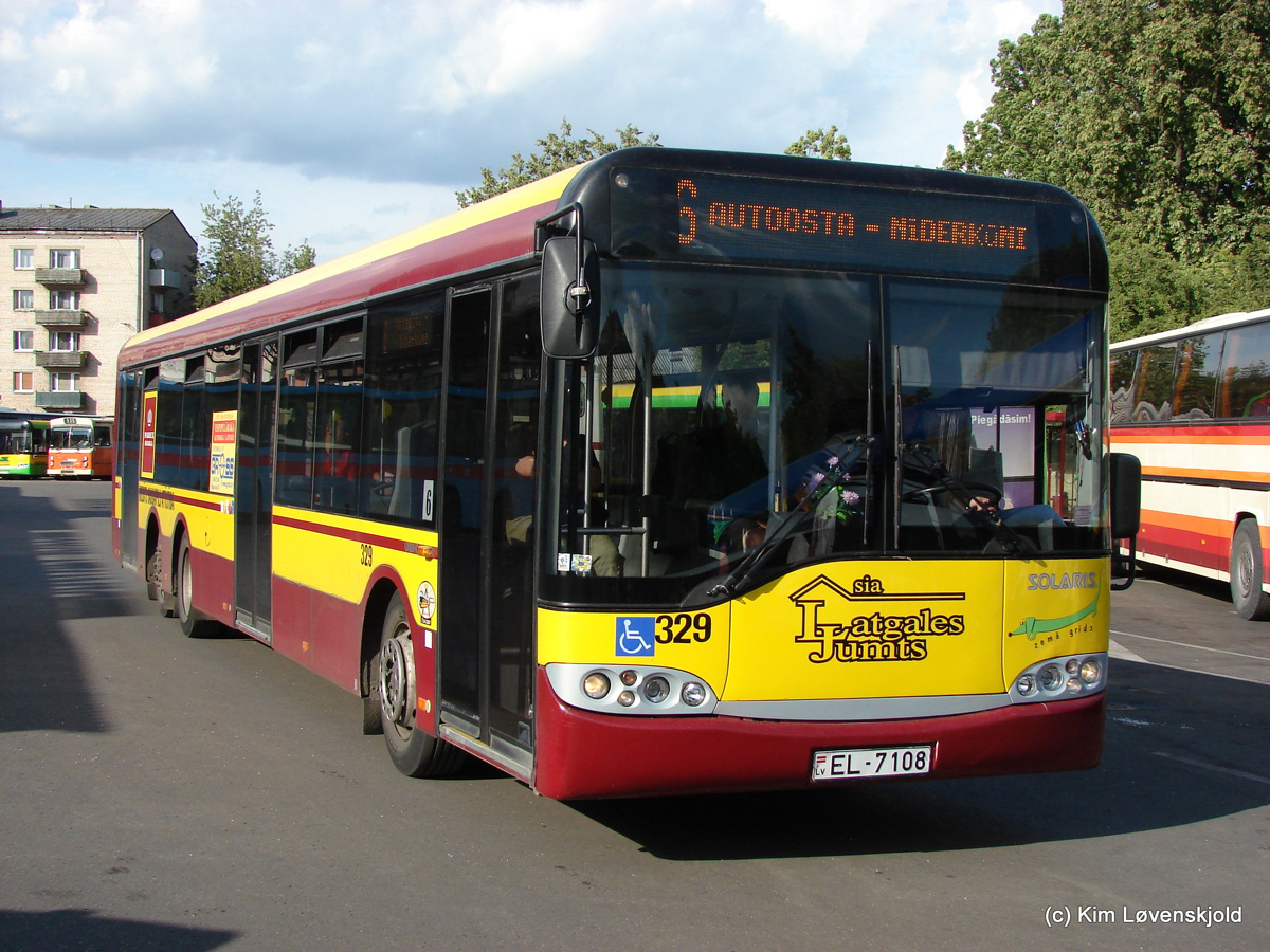 Латвия, Solaris Urbino I 15 № 329