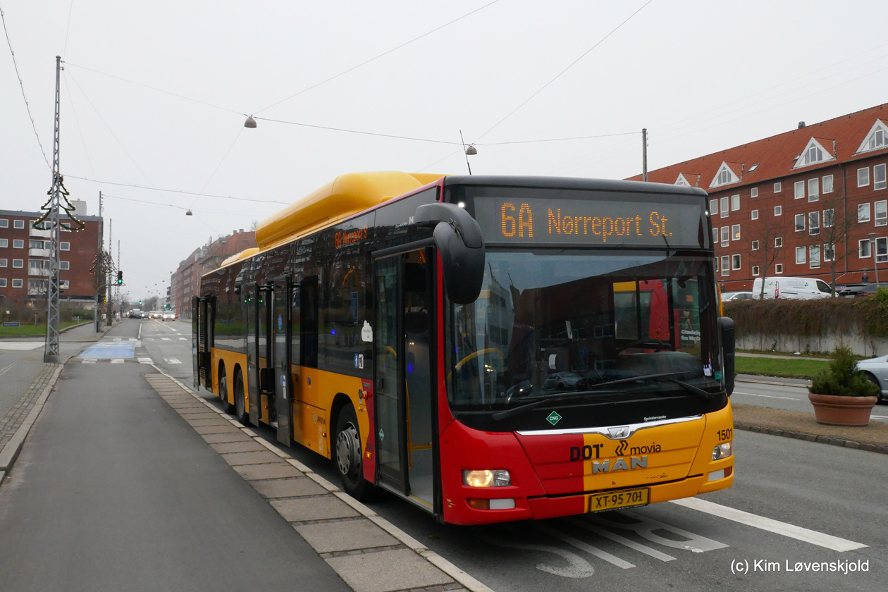 Дания, MAN A45 Lion's City C LE NL313-13,7 CNG № 1501