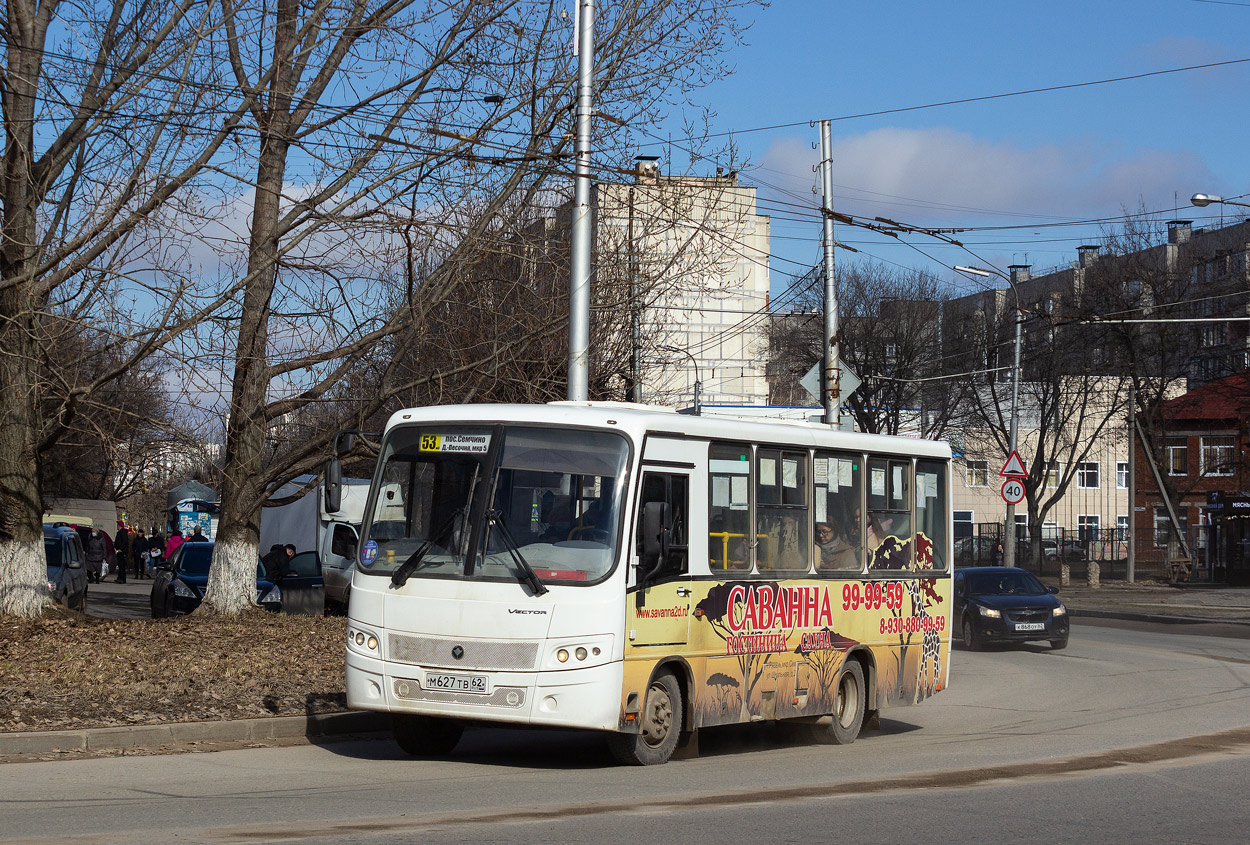 Рязанская область, ПАЗ-320402-05 "Вектор" № М 627 ТВ 62