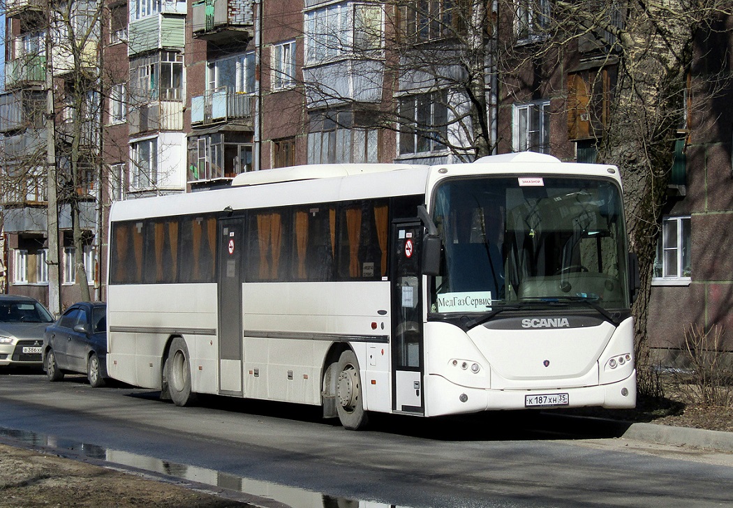 Вологодская область, Scania OmniLine II (Скания-Питер) № К 187 ХН 35