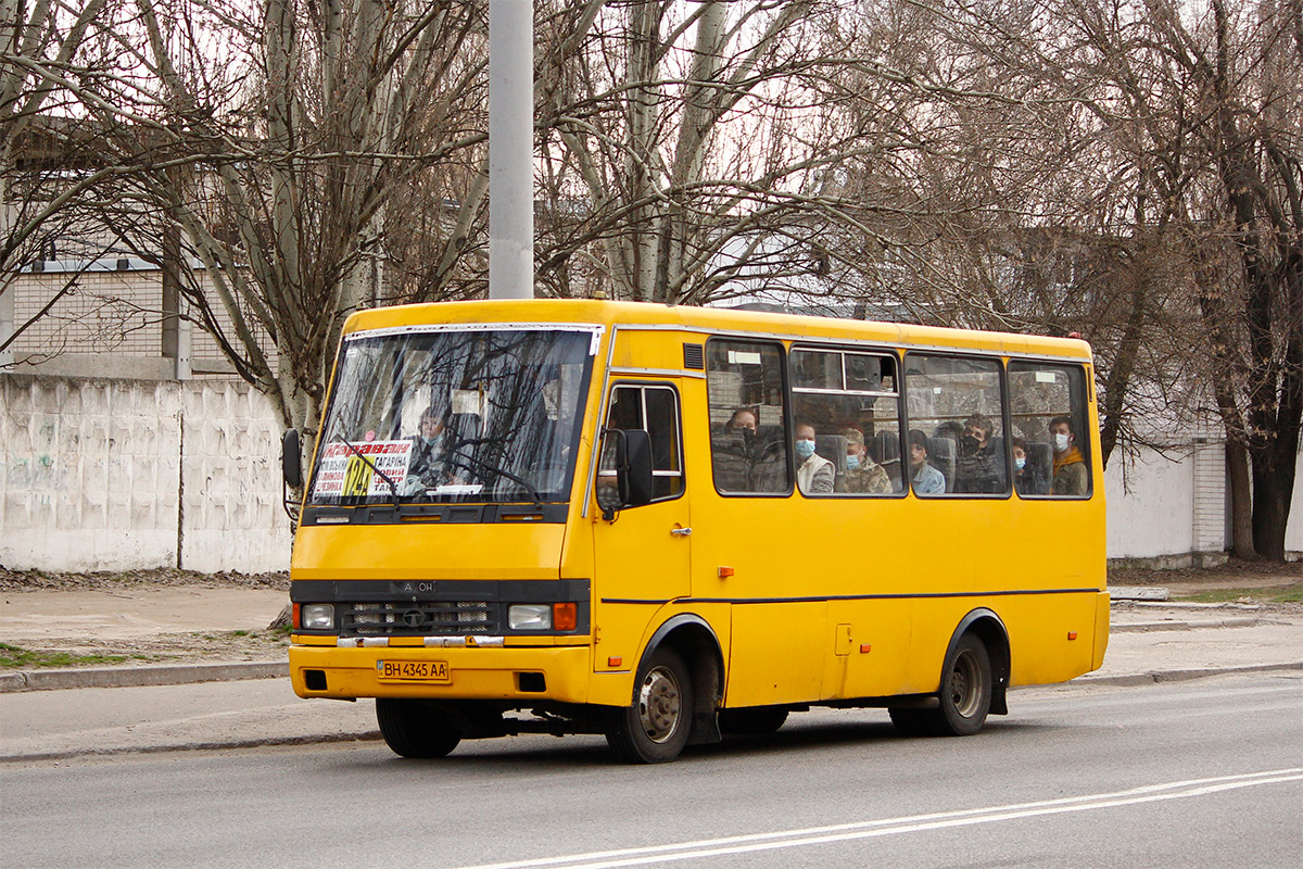 Днепропетровская область, БАЗ-А079.14 "Подснежник" № BH 4345 AA