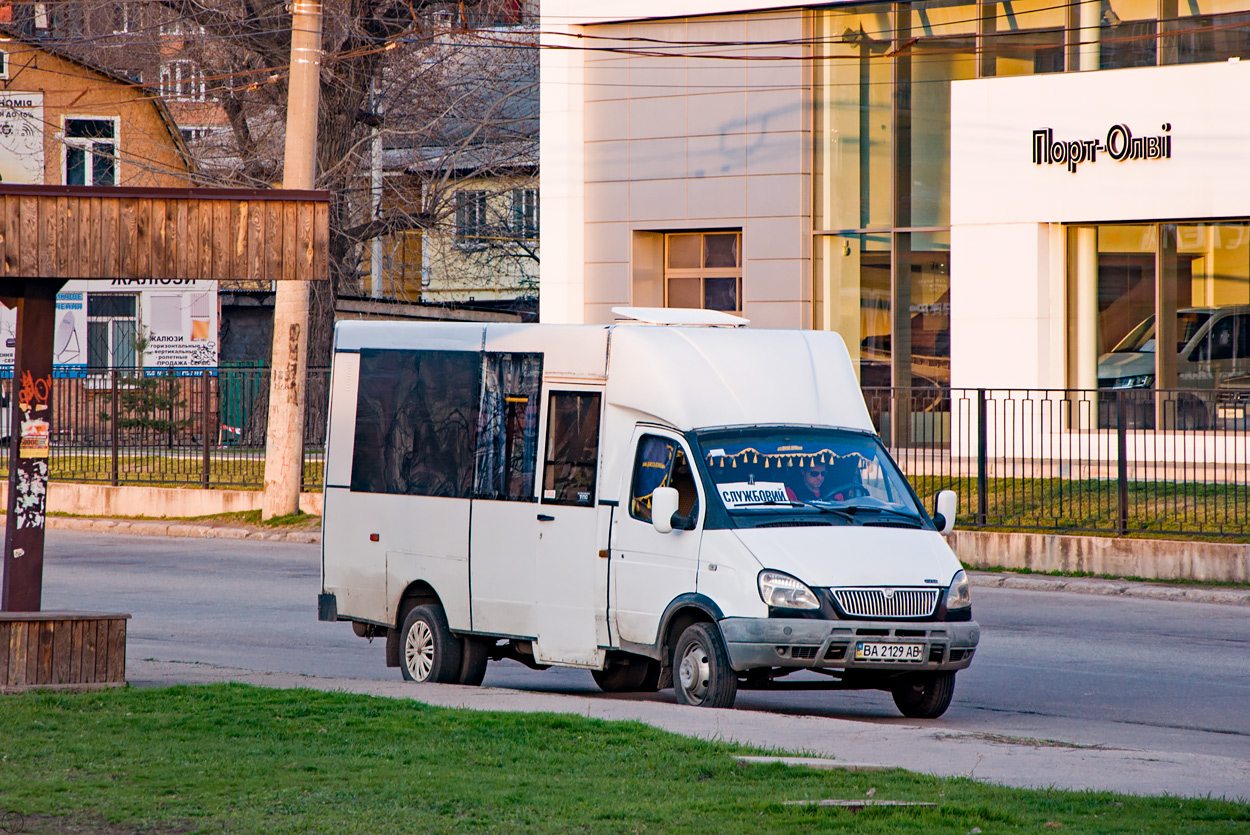 Кировоградская область, Рута СПВ-17 № BA 2129 AB