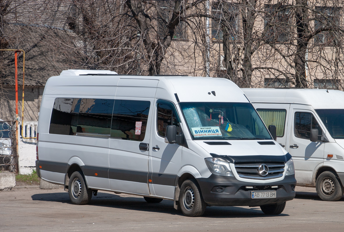 Вiнницька область, Mercedes-Benz Sprinter W906 316CDI № AB 7713 BM