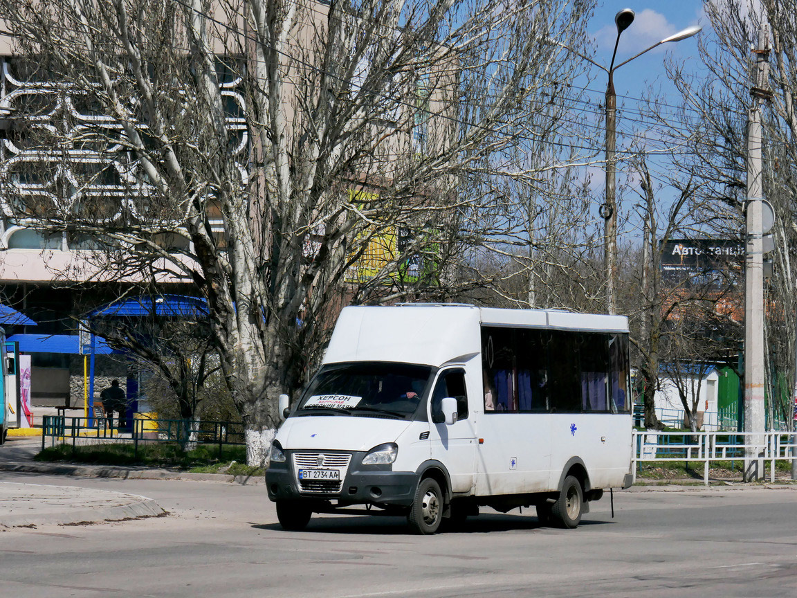 Херсонская область, Рута СПВ А048.3 № BT 2734 AA