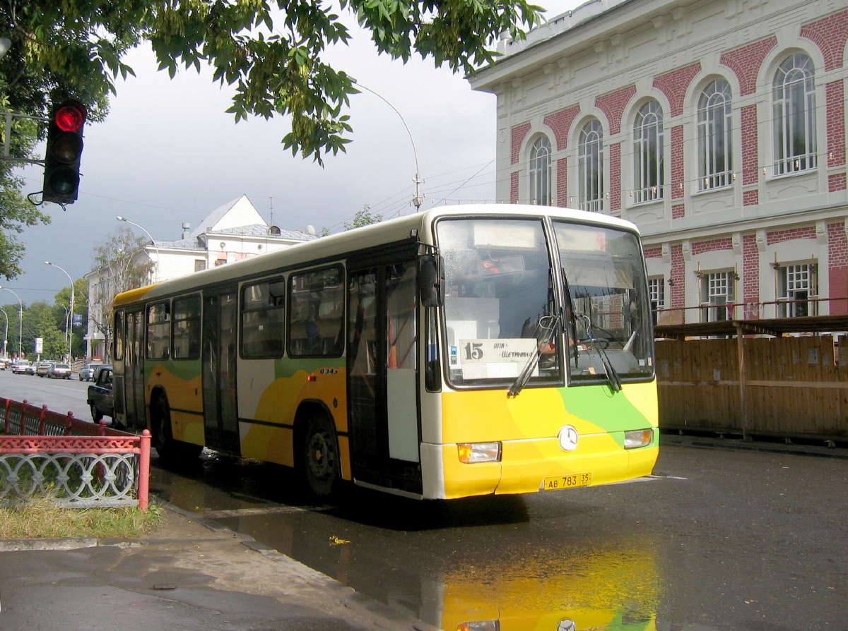 Вологодская область, Mercedes-Benz O345 № 58