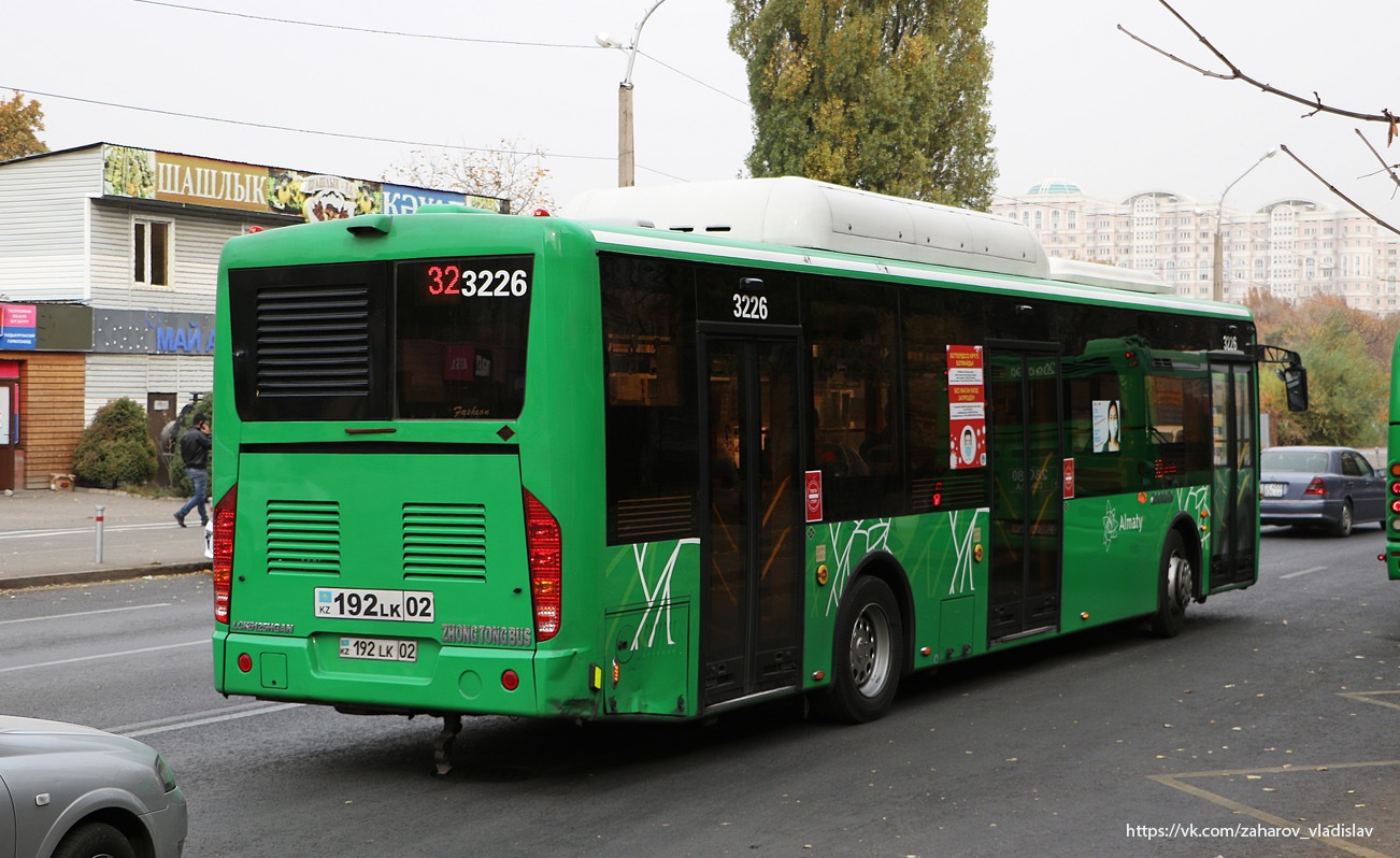 Алматы, Zhong Tong LCK6125HGAN № 3226