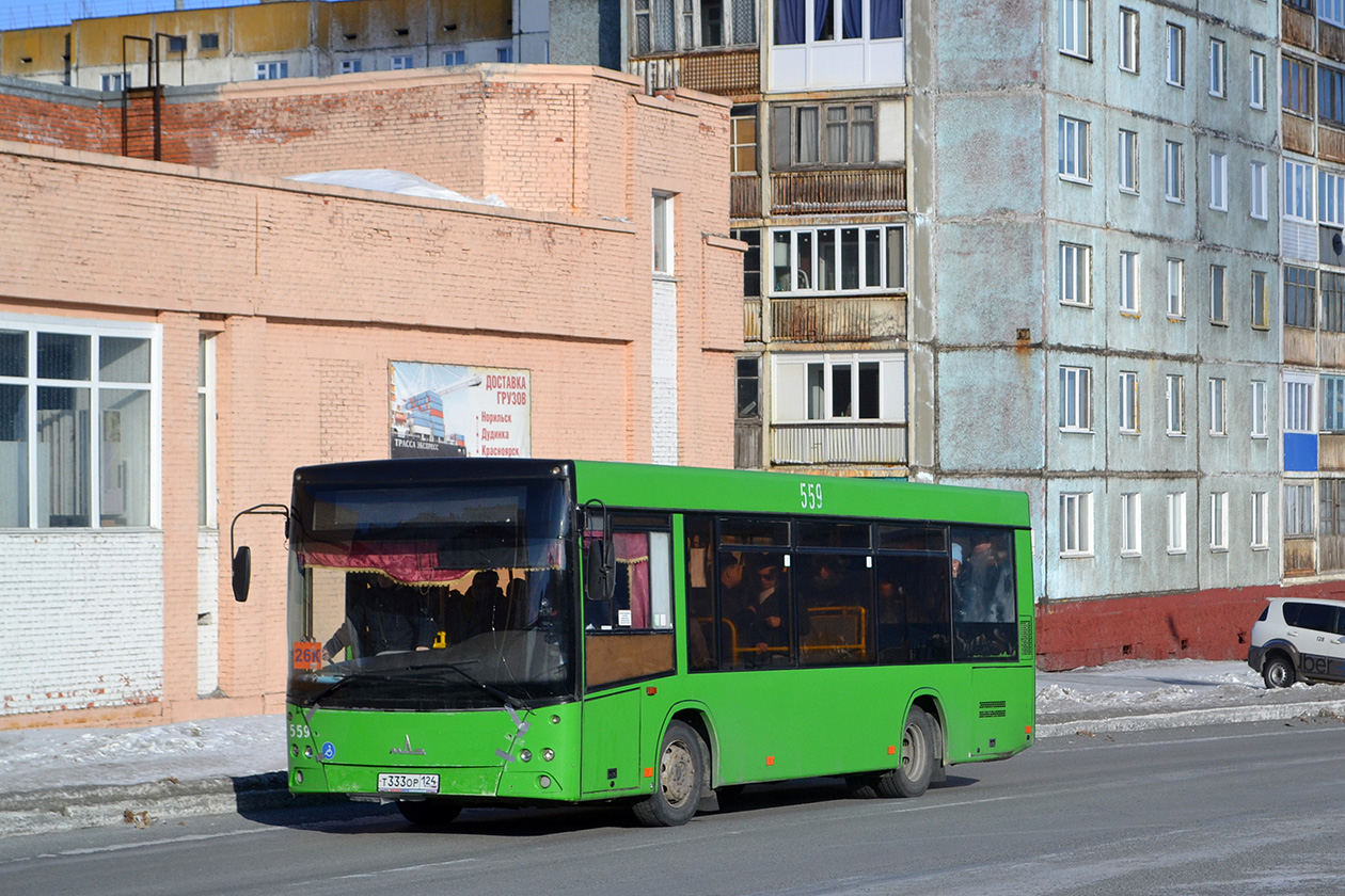 Красноярский край, МАЗ-206.068 № Т 333 ОР 124