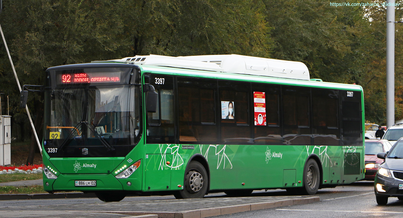 Алматы, Zhong Tong LCK6125HGAN № 3397