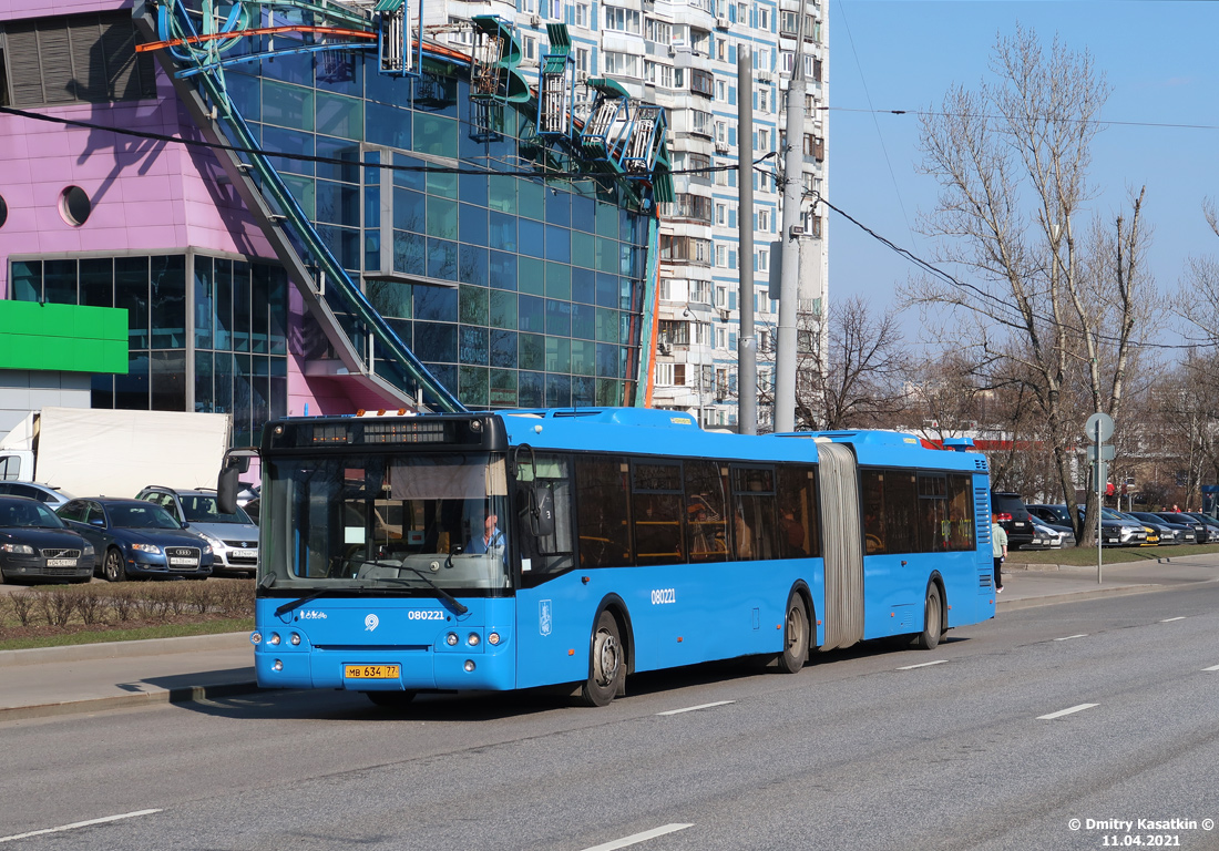 Москва, ЛиАЗ-6213.22 № 080221
