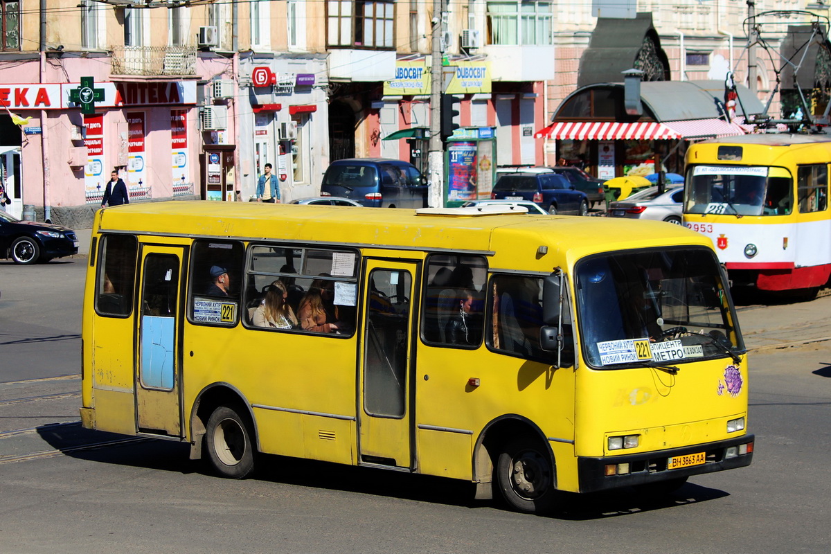 Одесская область, Богдан А091 № BH 3863 AA