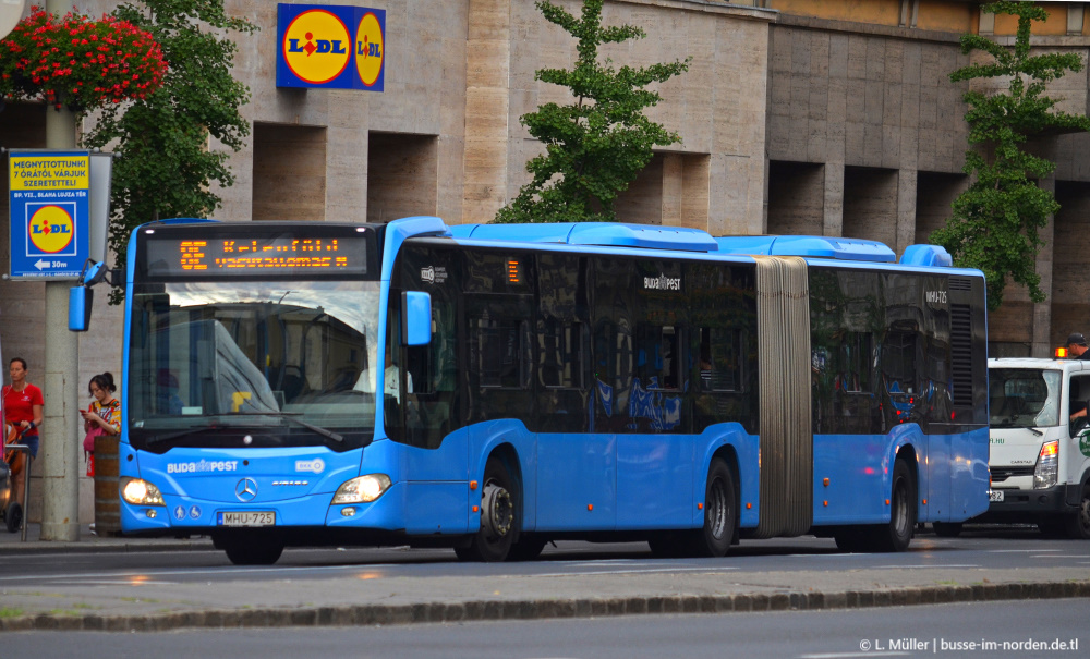 Венгрия, Mercedes-Benz Citaro C2 G № MHU-725