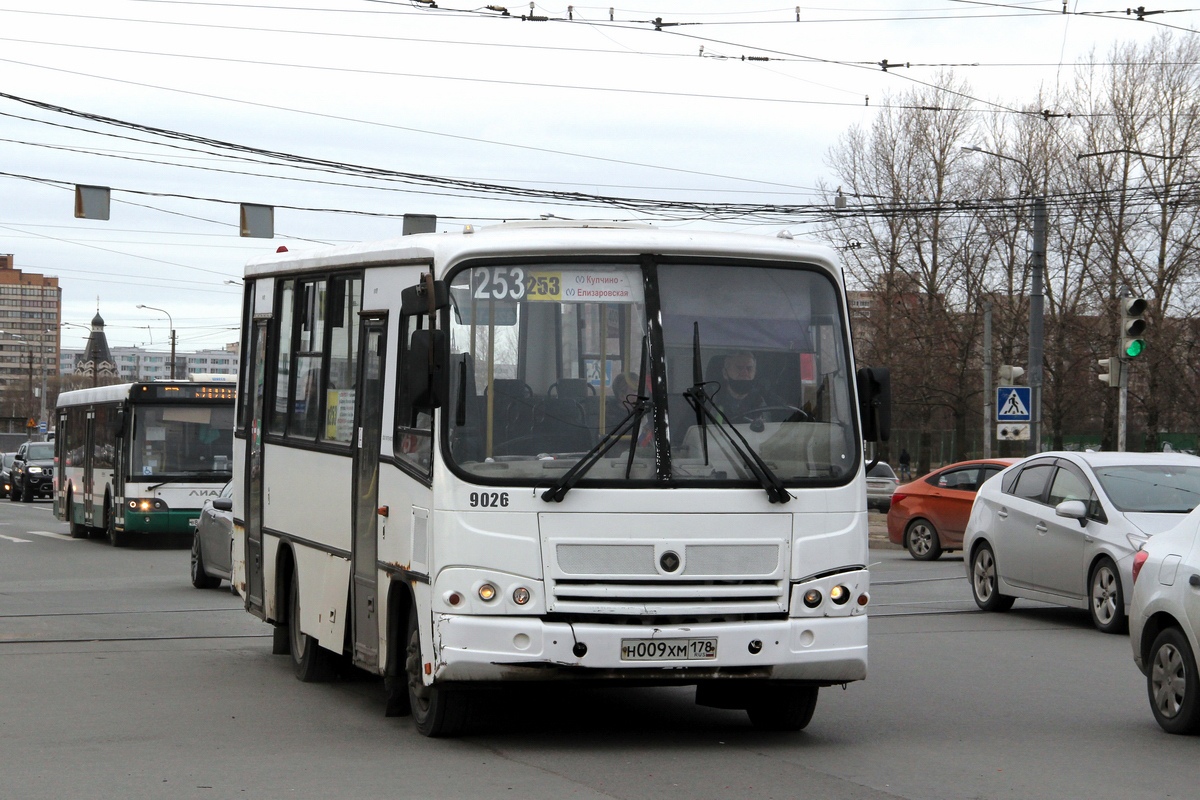 Санкт-Петербург, ПАЗ-320402-05 № 9026