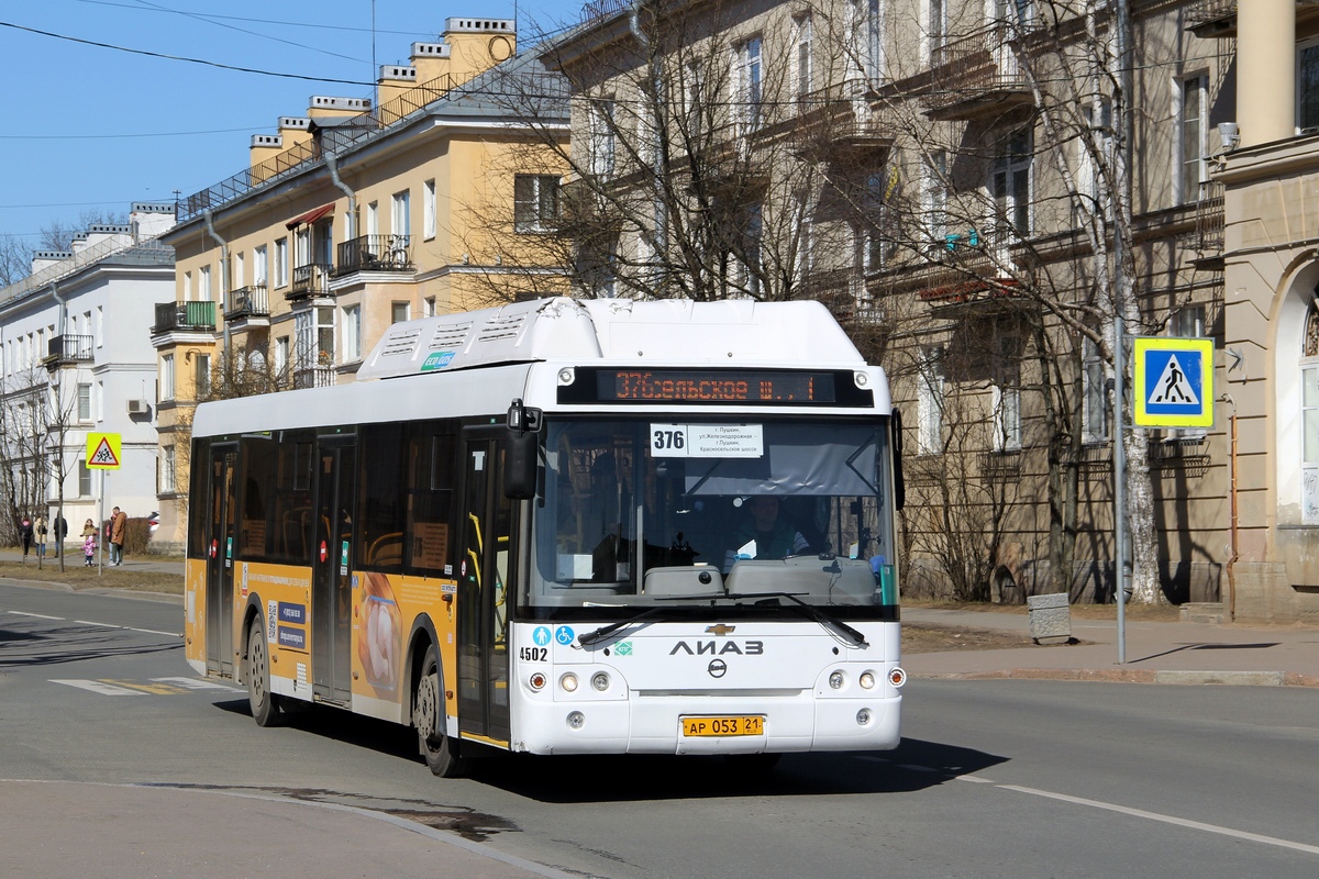 Санкт-Петербург, ЛиАЗ-5292.67 (CNG) № 4502