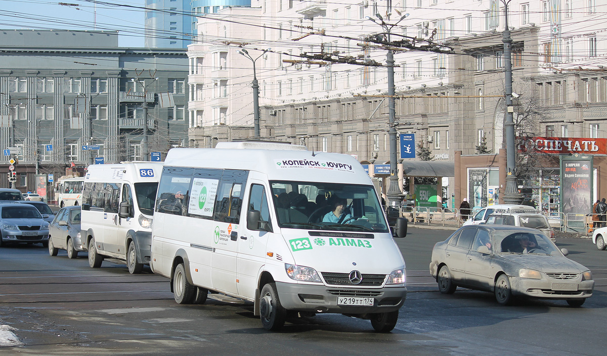 Челябинская область, Луидор-223237 (MB Sprinter Classic) № У 219 ТТ 174