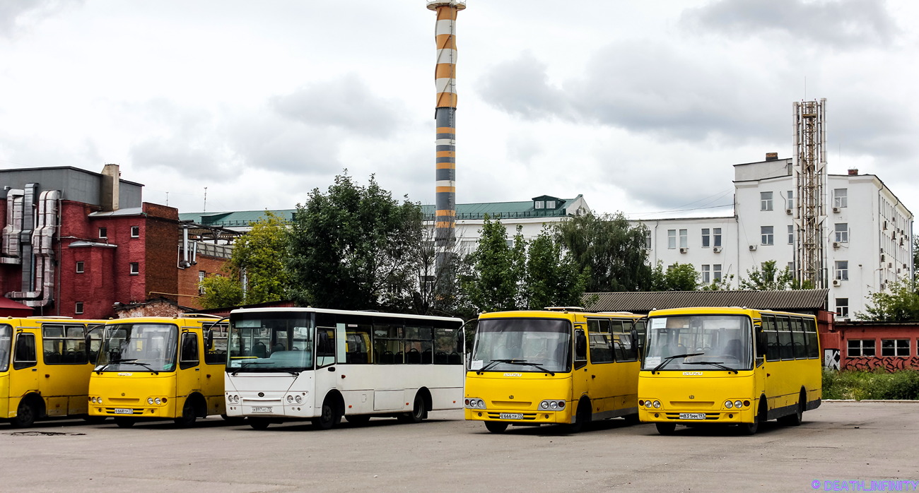 Москва, Ataman A09304 № Е 668 ТР 77; Москва, Богдан А20111 № Х 897 НС 77; Москва, Ataman A09304 № Е 666 ТР 77; Москва, Ataman A09304 № М 831 ММ 197